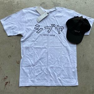 Japanese Souvenir T-Shirt and Hat Set